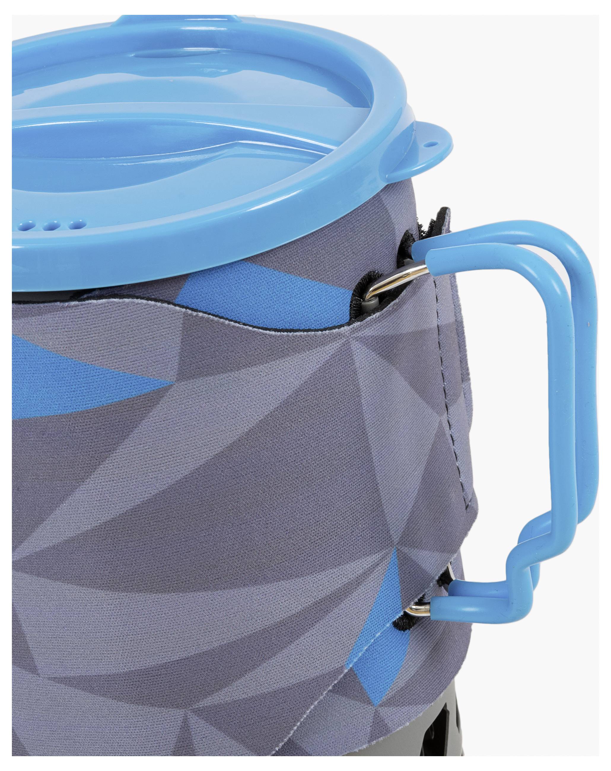 Highlander Gas Camping Kocher FASTBOIL 3 1,1L GASKERKOCHER BLAU CP241-BL Aluminium, eloxiert