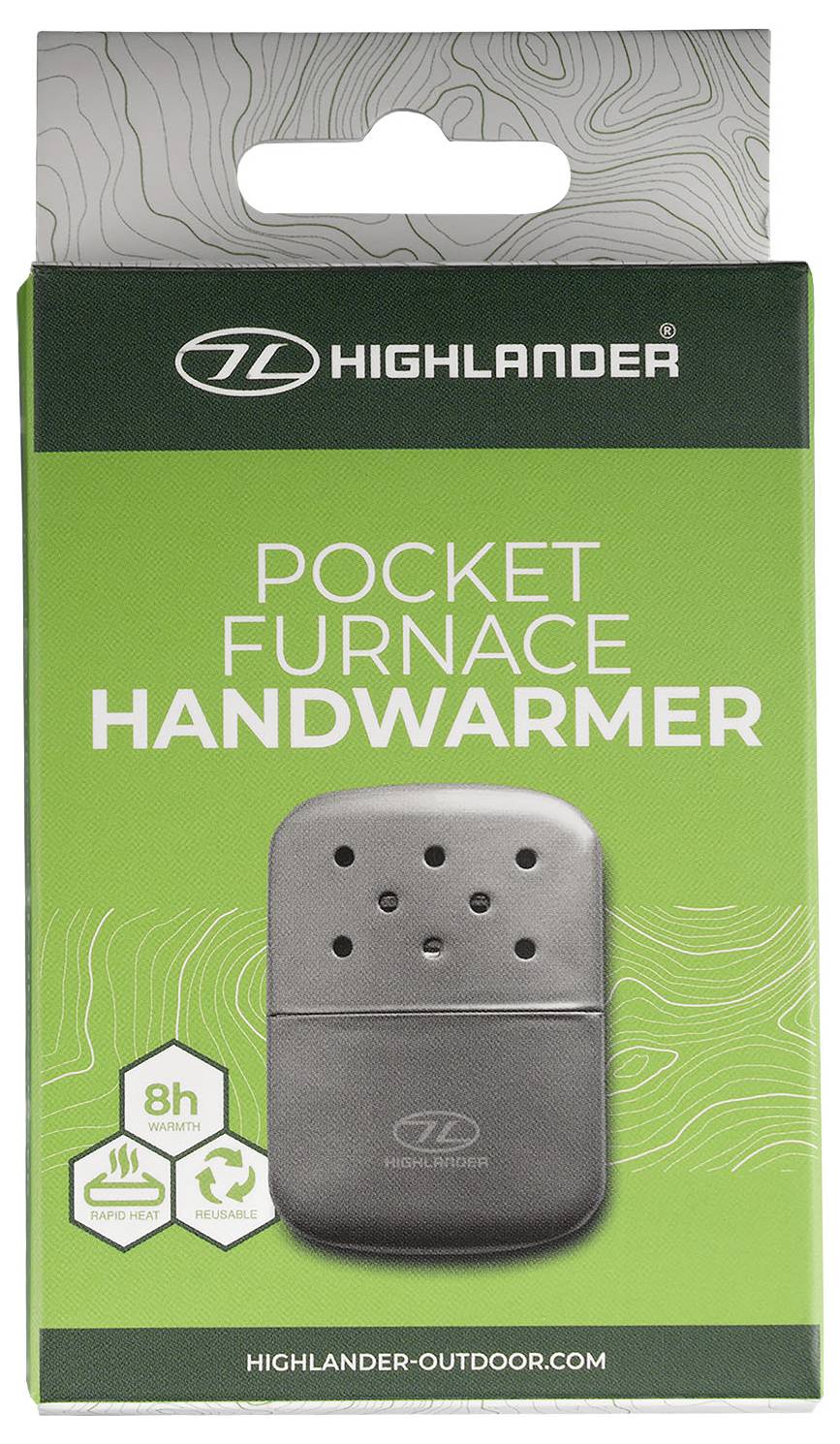 Highlander POCKET FURNACE HANDWARMER Handwärmer für Feuerzeugbenzin 1 St. CP286-SR Betriebsdauer (max.) 8h