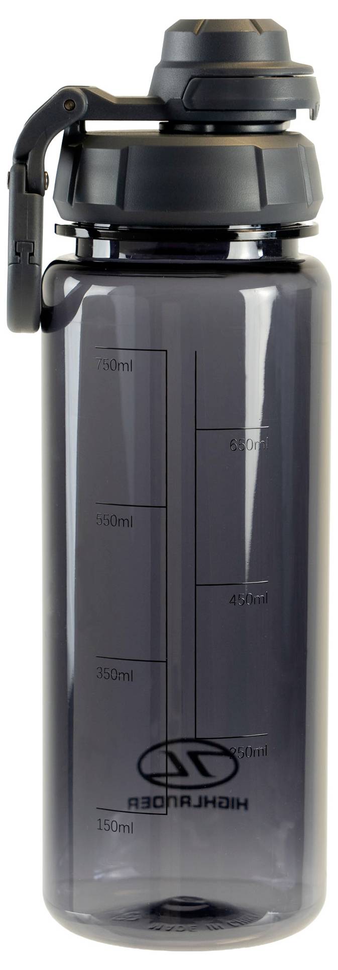 Highlander Trinkflasche 750ml Kunststoff CP293-BK LAGUZ 750 TRITAN FLASCHE SCHWARZ
