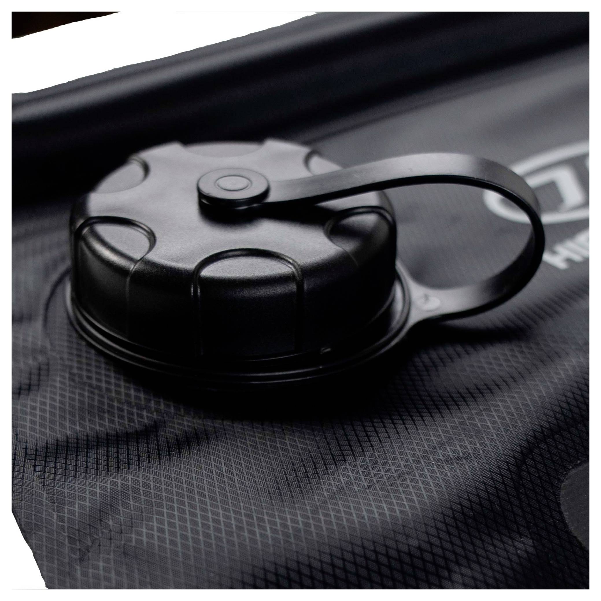 Highlander CP297-BK WILD RINSE Campingdusche Schwarz Camping Dusche 15l