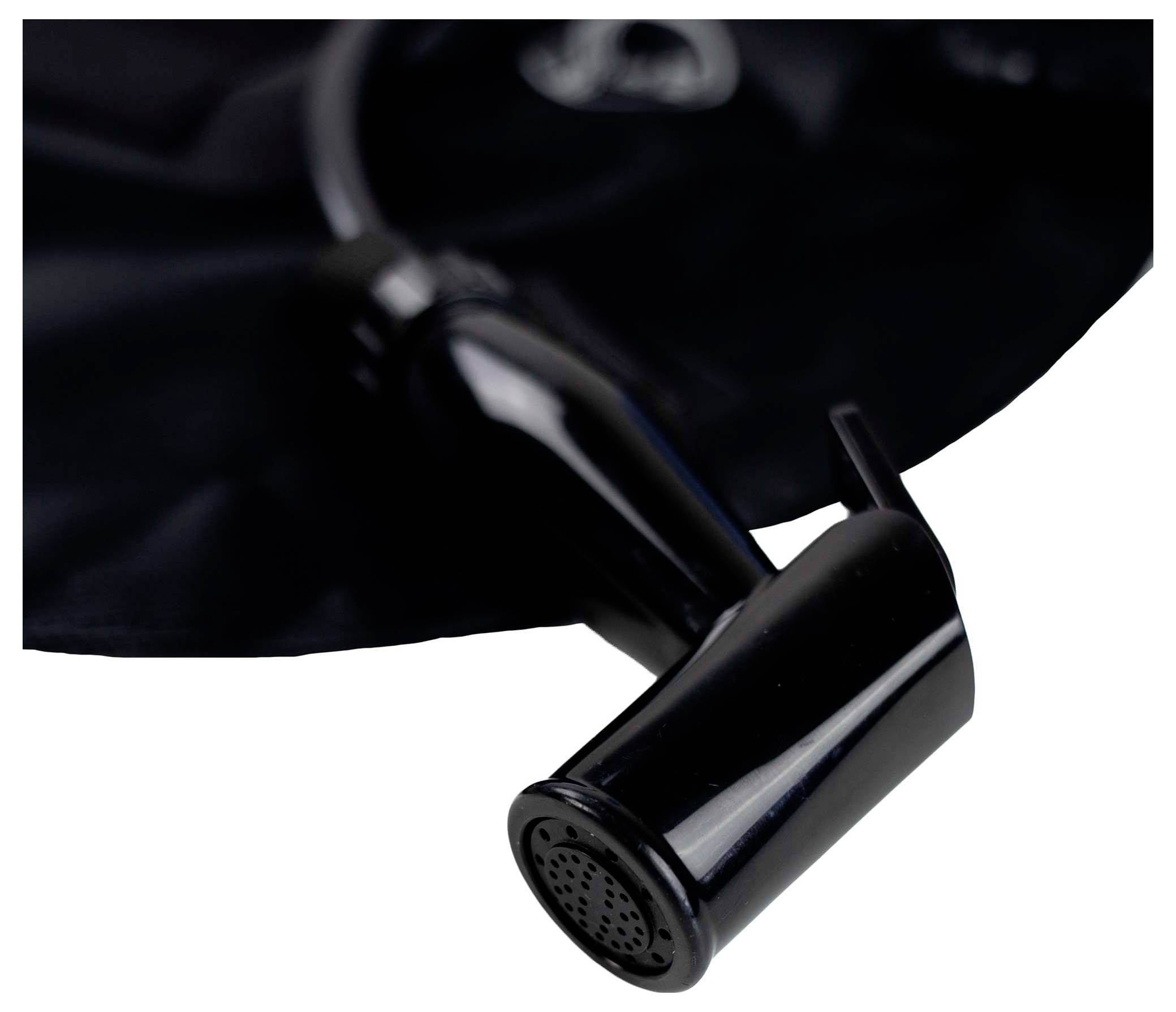 Highlander CP297-BK WILD RINSE Campingdusche Schwarz Camping Dusche 15l