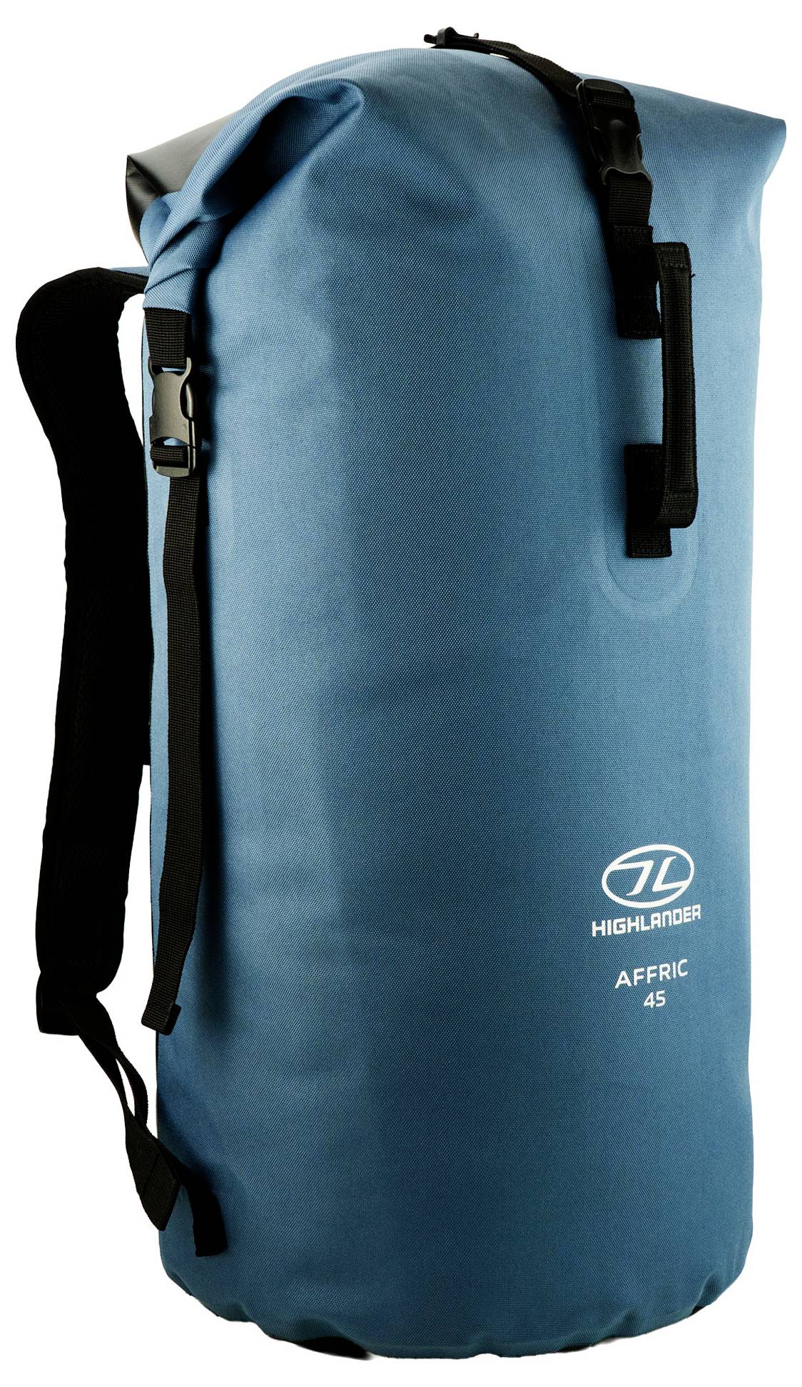 Highlander Rucksack 45L AFFRIC wasserdichter Rucksack schwarz blau 45l (Ø x H) 30cm x 79cm Blau DB137-CB