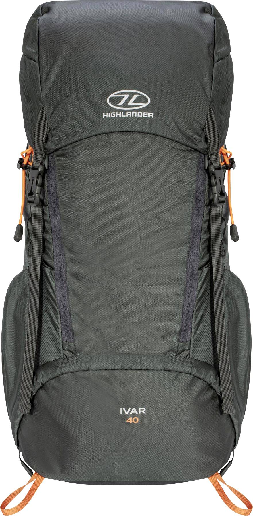 Highlander Rucksack IVAR 40l (B x H x T) 32 x 65 x 23cm Stahlgrau RUC286-SGY