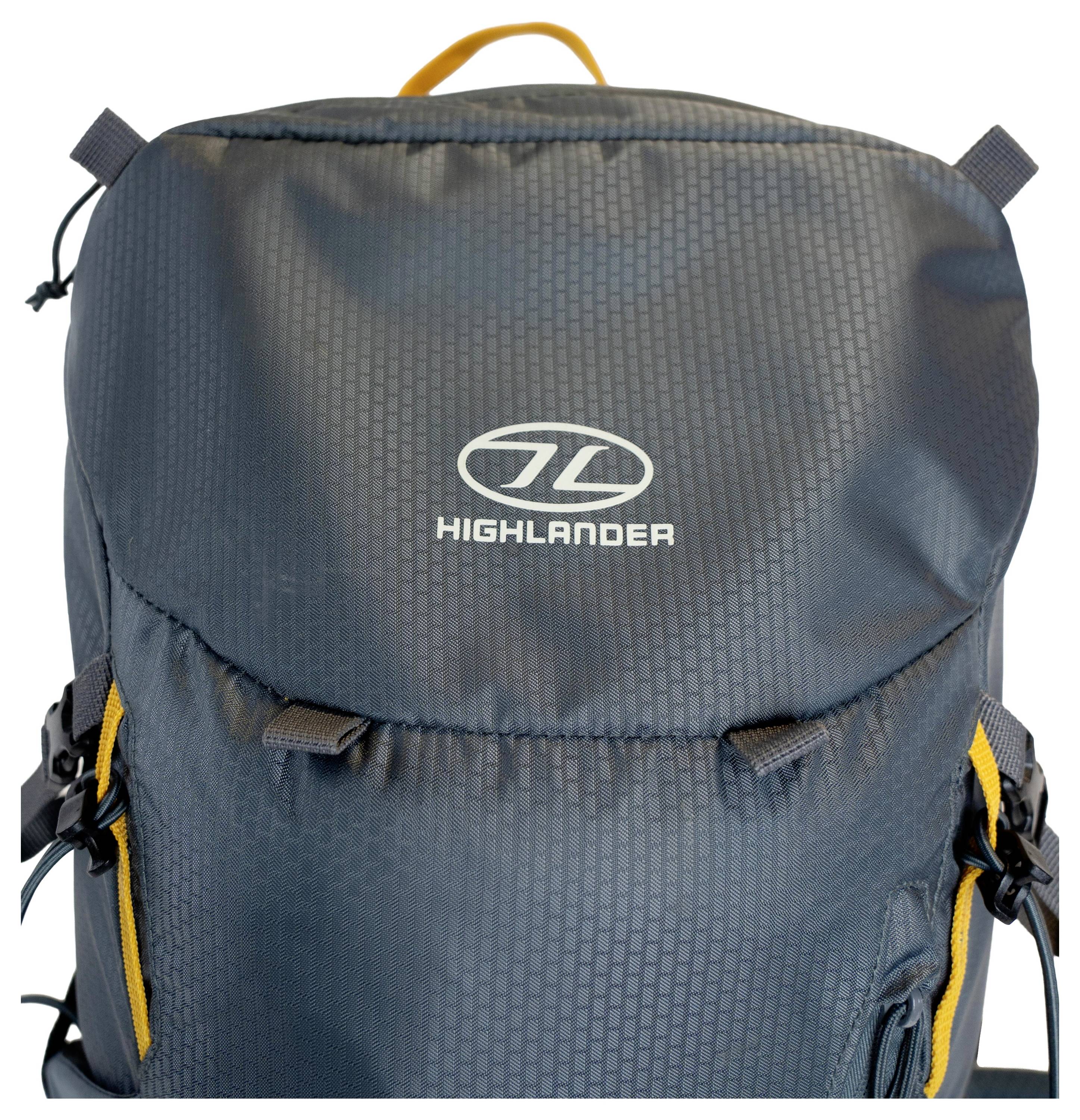 Highlander Rucksack VEGA Herren-Rucksack 25l (B x H x T) 30 x 51 x 21cm Graphit RUC289-GR