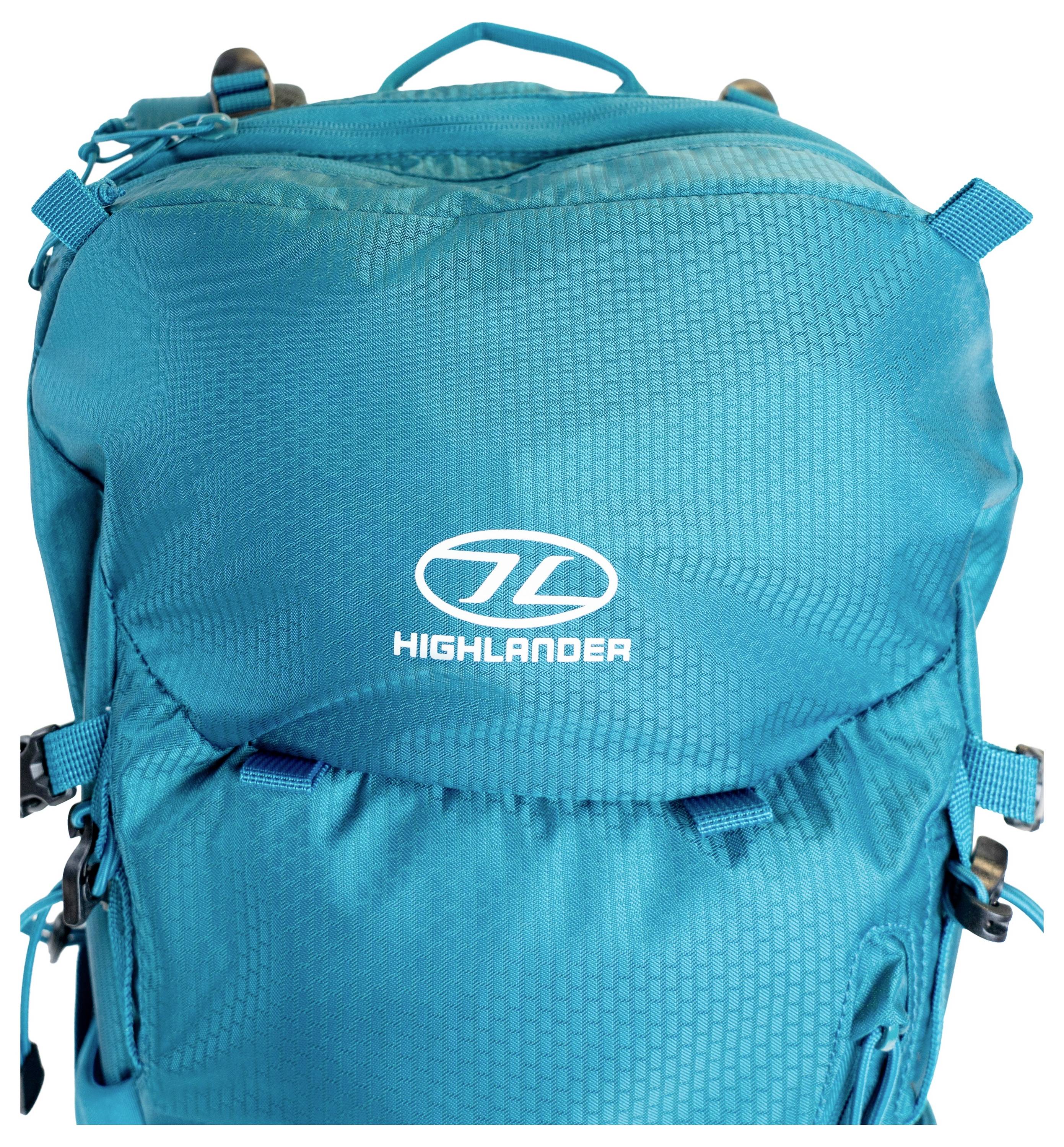Highlander Rucksack VEGA 25l (B x H x T) 30 x 51 x 21cm Blau-Grün RUC289L-TL