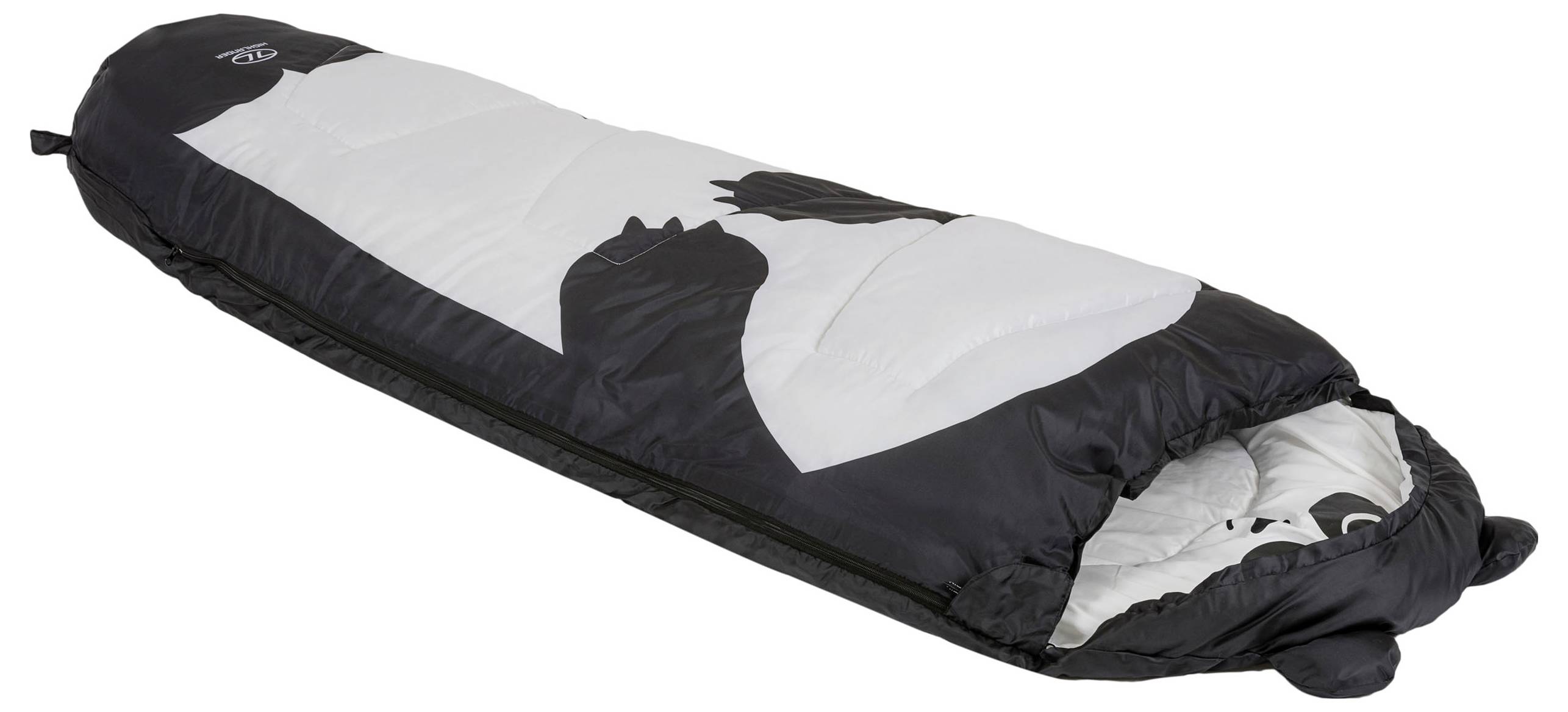 Highlander PANDA 300 Kids Mumien-Schlafsack Camping Matratze Multi-Color SB230Y-BK