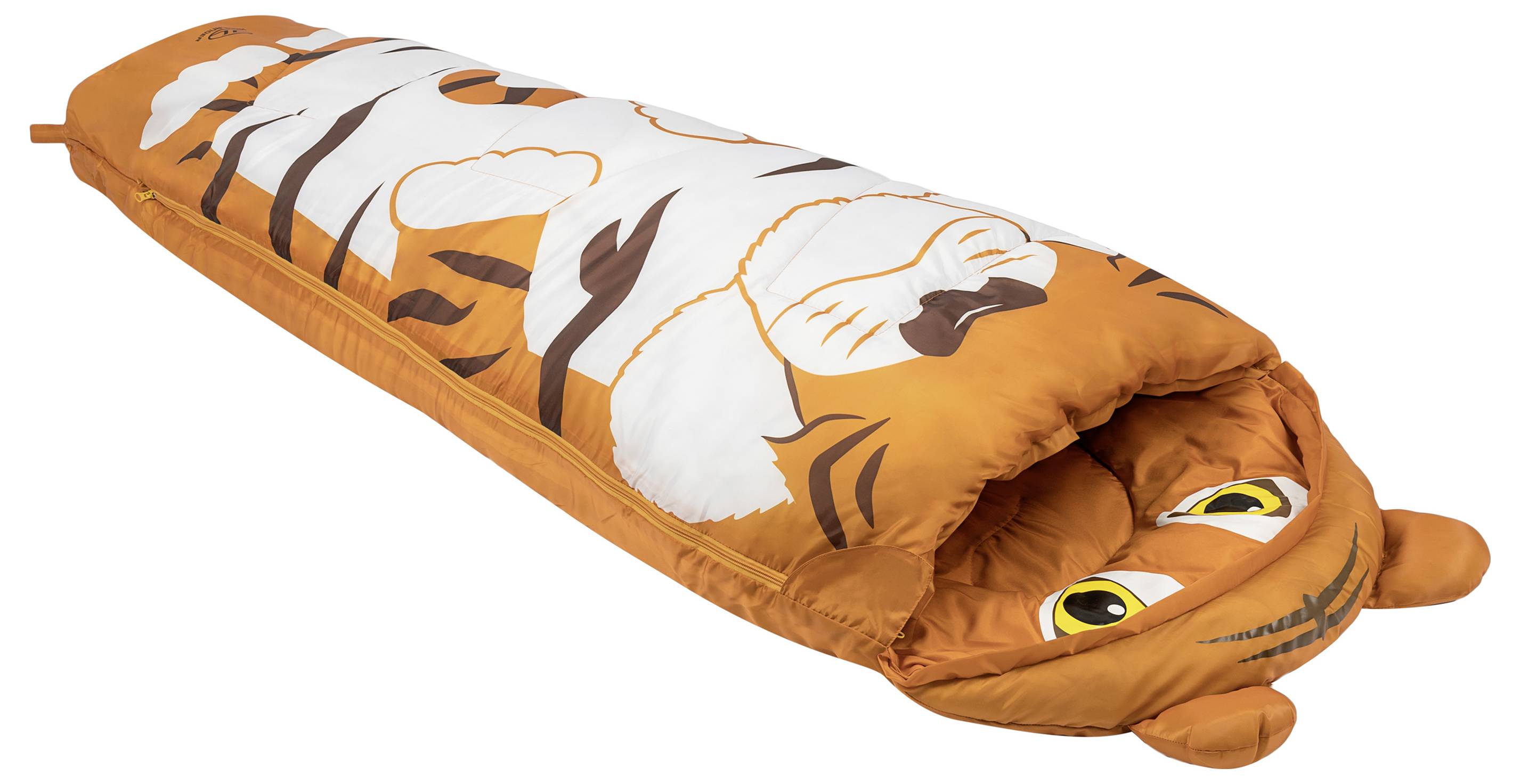 Eine Nahaufnahme eines schwarzen Rucksacks mit einer Reißverschlusstasche und verstellbarem Riemen, die Texturdetails zeigt.