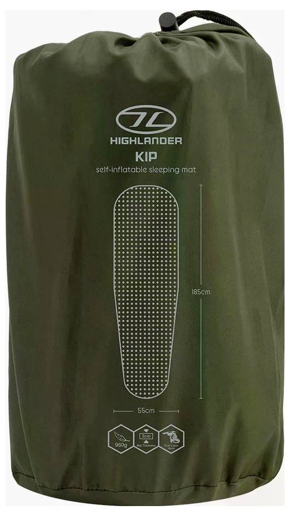 Selbstaufblasendes Schlafpolster „Highlander Kip