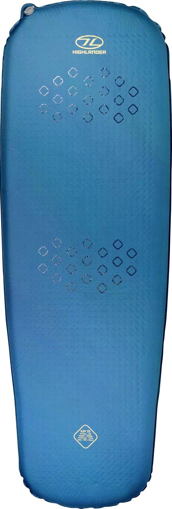 Ein grüner Schlafsack in Mumienform, entwickelt für Outdoor-Camping. Er verfügt über horizontale Steppung und eine Kapuze für zusätzliche Wärmeisolation.