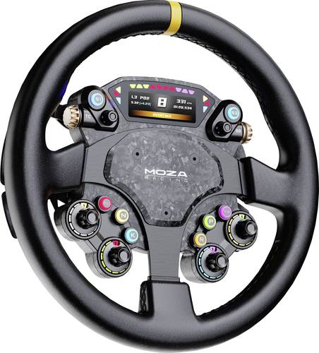 MOZA Pro Steering Wheel Sim-Racing Lenkrad PC Schwarz