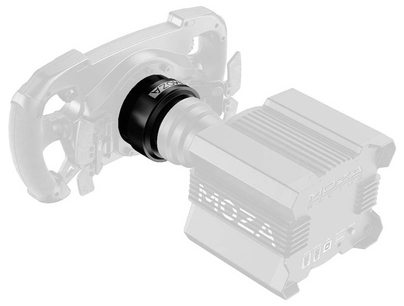 MOZA Quick Release Schnellverschluss Schwarz
