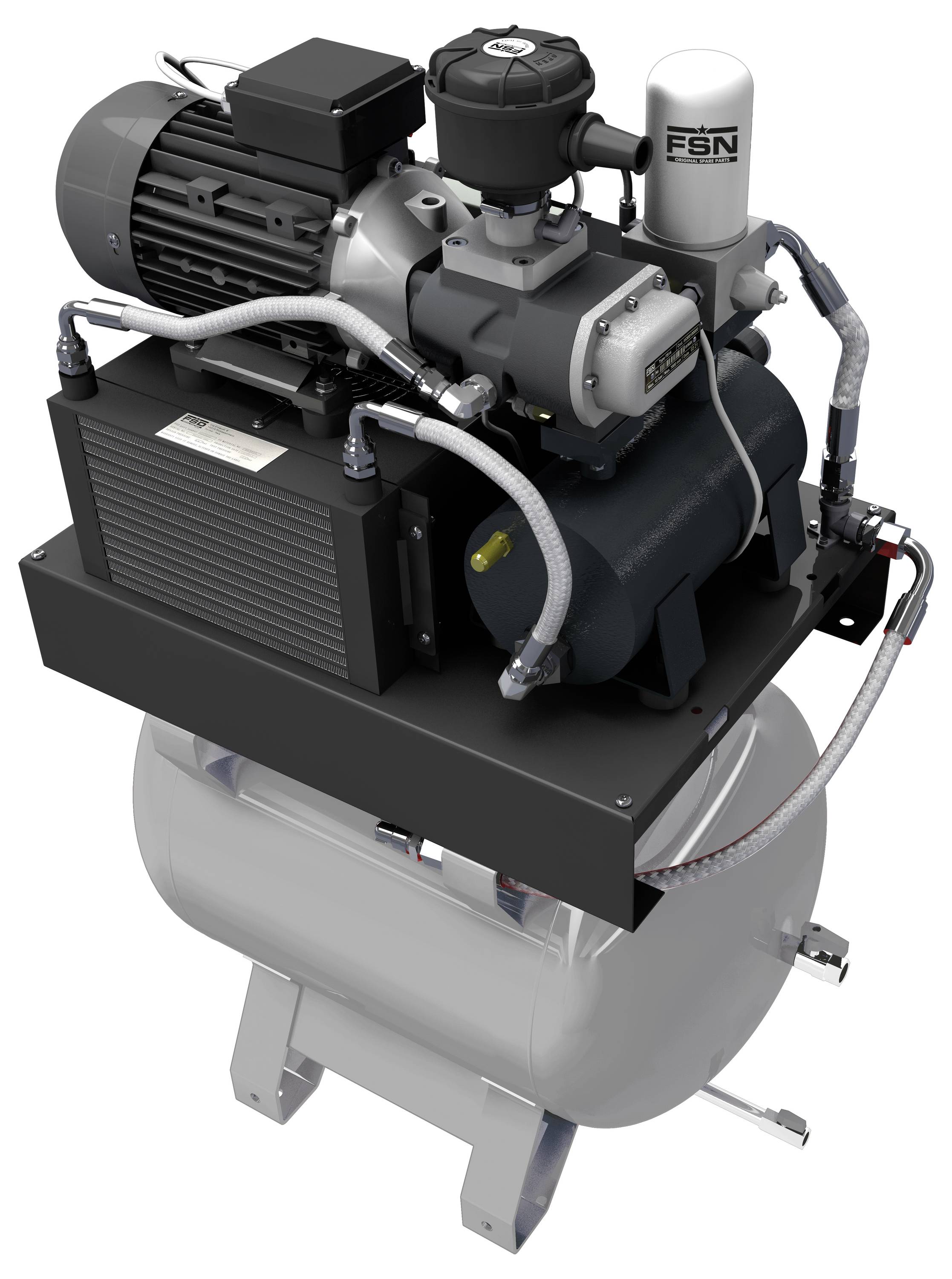 Aerotec Druckluft-Schrauber mini JUNIOR 2,2-08-90 Z / 400V 90l 8 bar