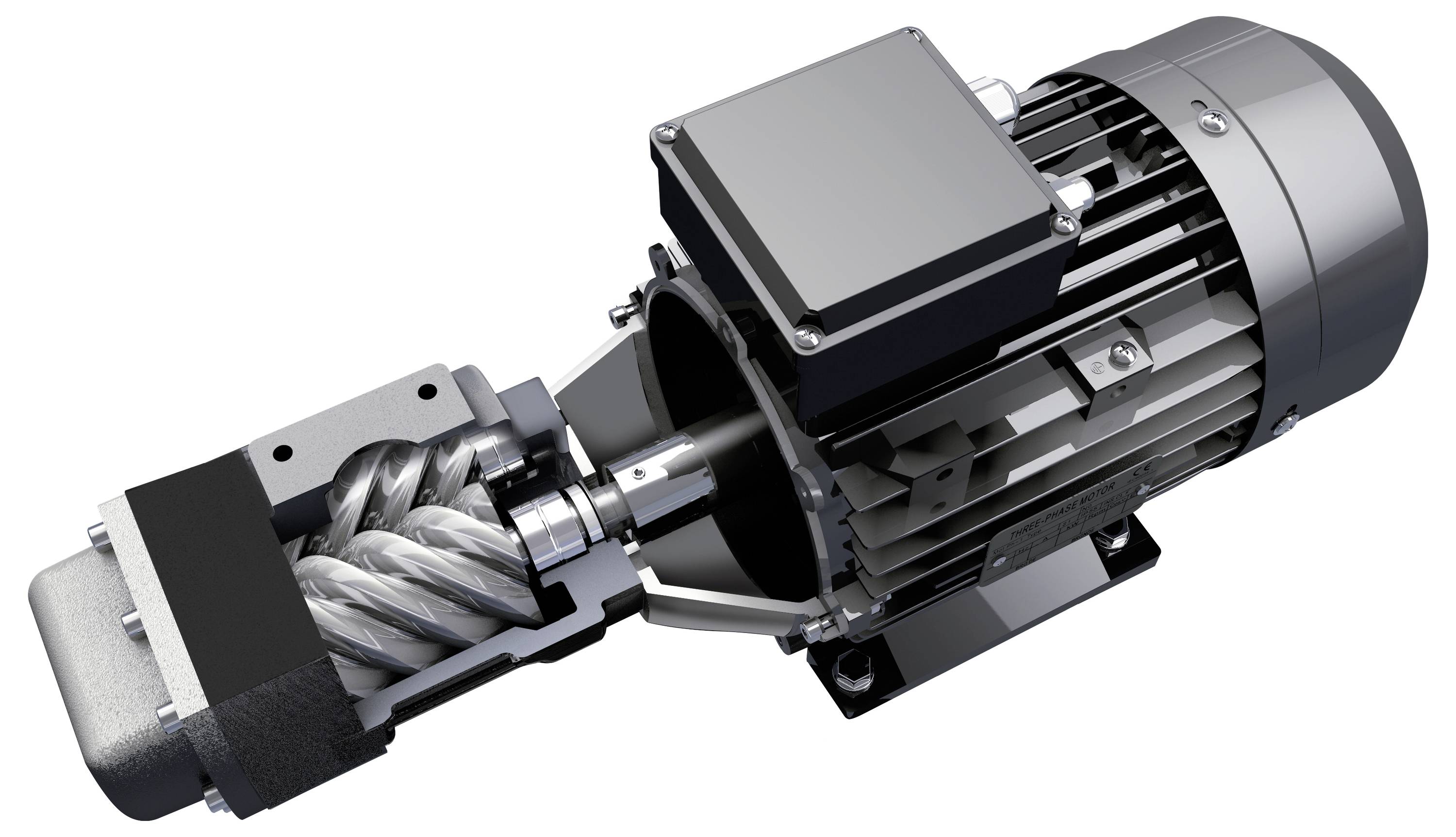 Aerotec Druckluft-Schrauber mini JUNIOR 2,2-08-90 Z / 400V 90l 8 bar