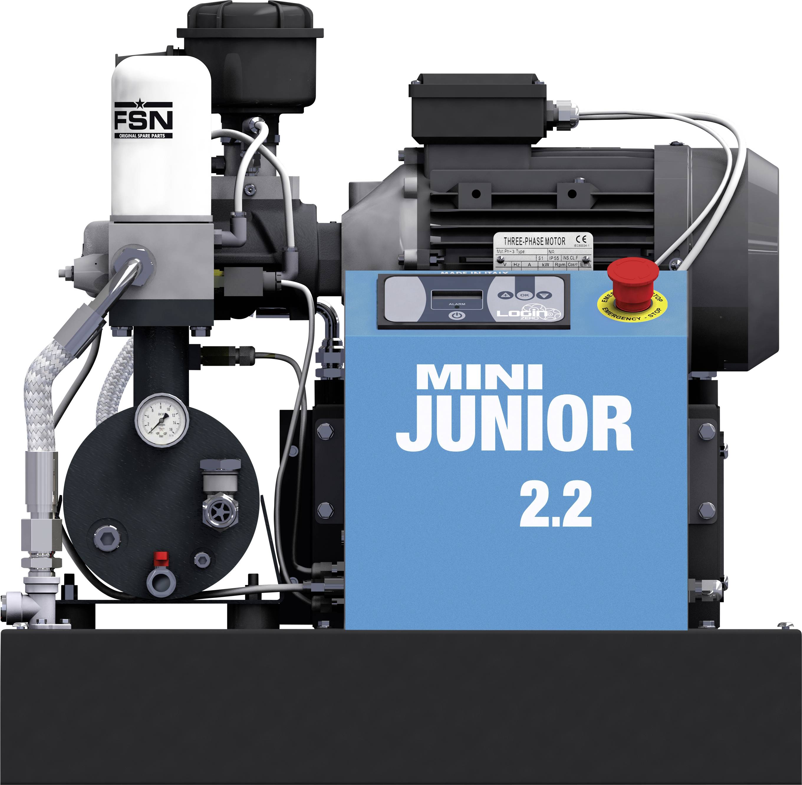 Industrielle Generatoreinheit mit der Bezeichnung „MINI JUNIOR 2.2