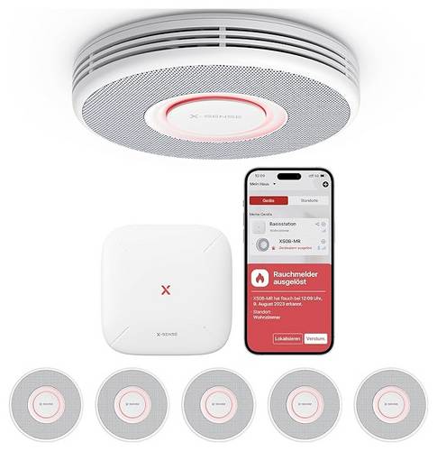 X-Sense XS0B-MR61 Rauchwarnmelder (B x H x T) 90 x 90 x 26.5 mm