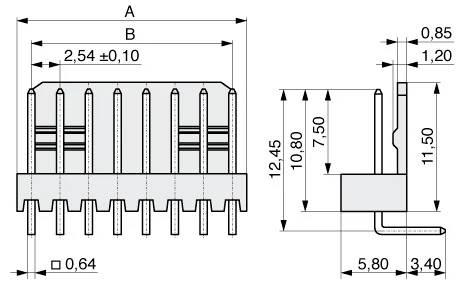 MPE Garry Stiftleiste (Standard) 428-2-002-0-T-KS0