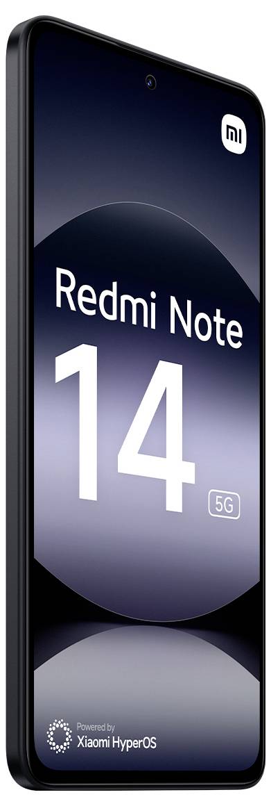Xiaomi Redmi Note 14 5G 256GB Schwarz EEK D (A - G) 16.9cm (6.67 Zoll) Smartphone