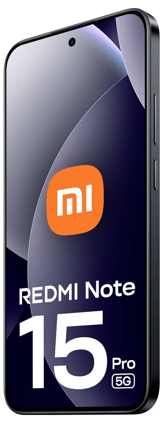 Smartphone-Display mit der Aufschrift „REDMI Note 15 Pro 5G