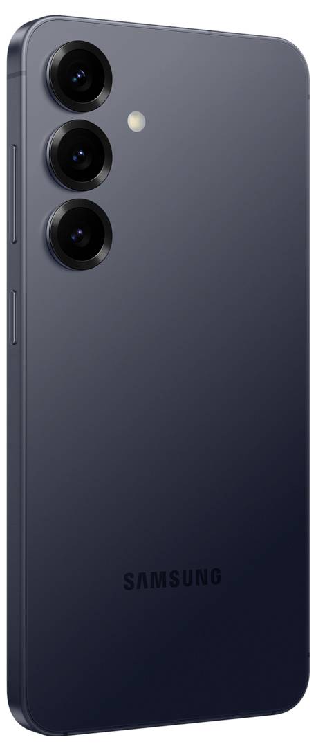 Ein schwarzes Smartphone mit einer Quad-Kamera-Anordnung auf der Rückseite, mit der Marke „Redmi