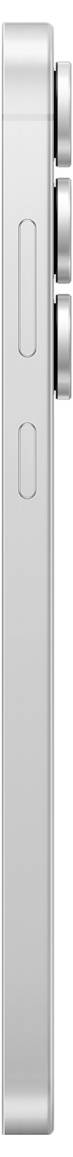 Seitenansicht eines silbernen Smartphones mit den Ein-/Aus- und Lautstärketasten sowie drei vorragenden Kameraobjektiven in der oberen rechten Ecke.