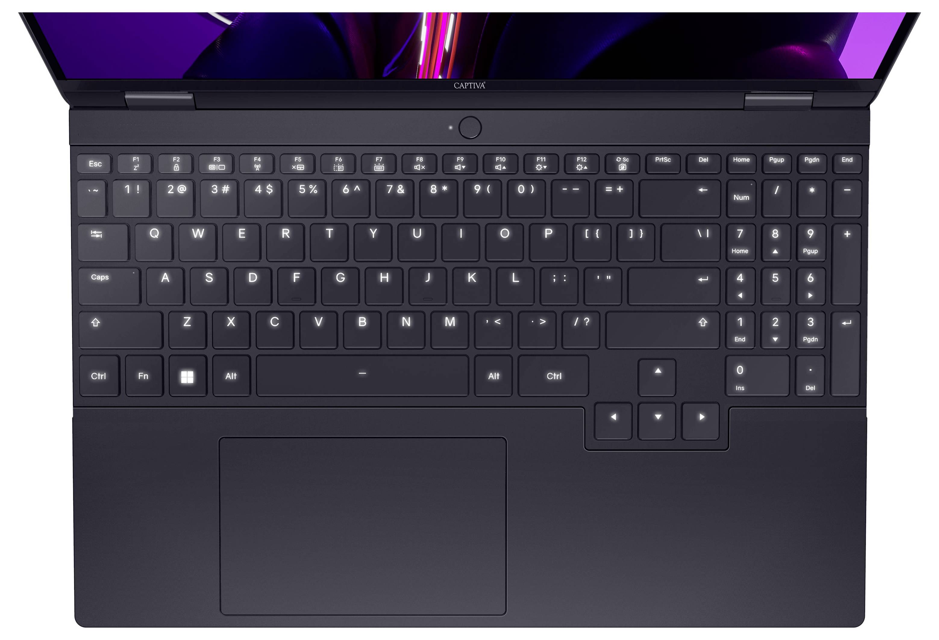 Captiva Notebook Power Starter I99-044GE 38.9cm (15.3 Zoll) WQXGA Intel® Core™ Ultra 7 7-255H 16GB RAM 500GB SSD Deutsch, QWERTZ