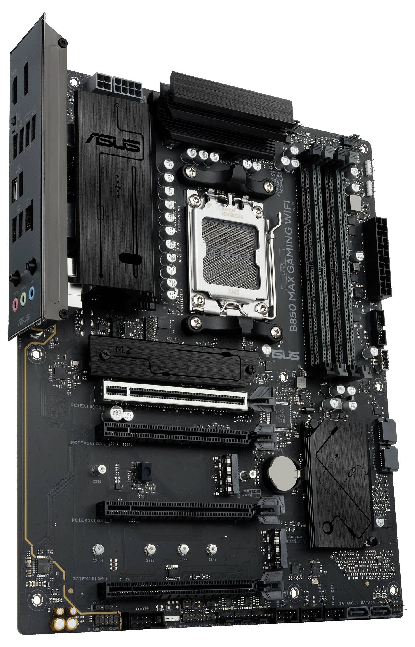 Asus B850 MAX GAMING WIFI ATX MB Mainboard Formfaktor (Details) ATX