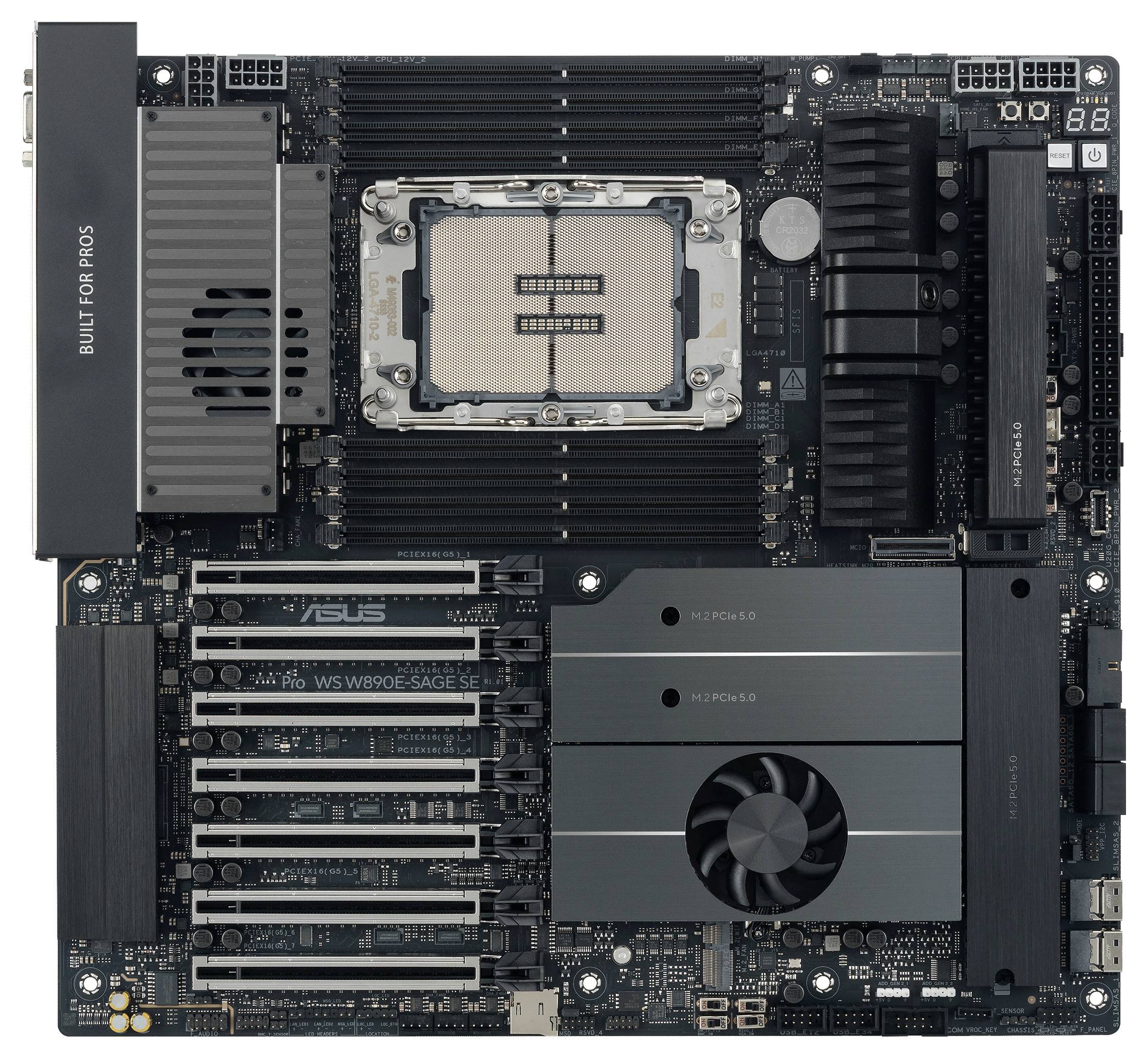 Asus PRO WS W890E-SAGE SE LGA4710-2 EEB Mainboard Formfaktor (Details) EEB