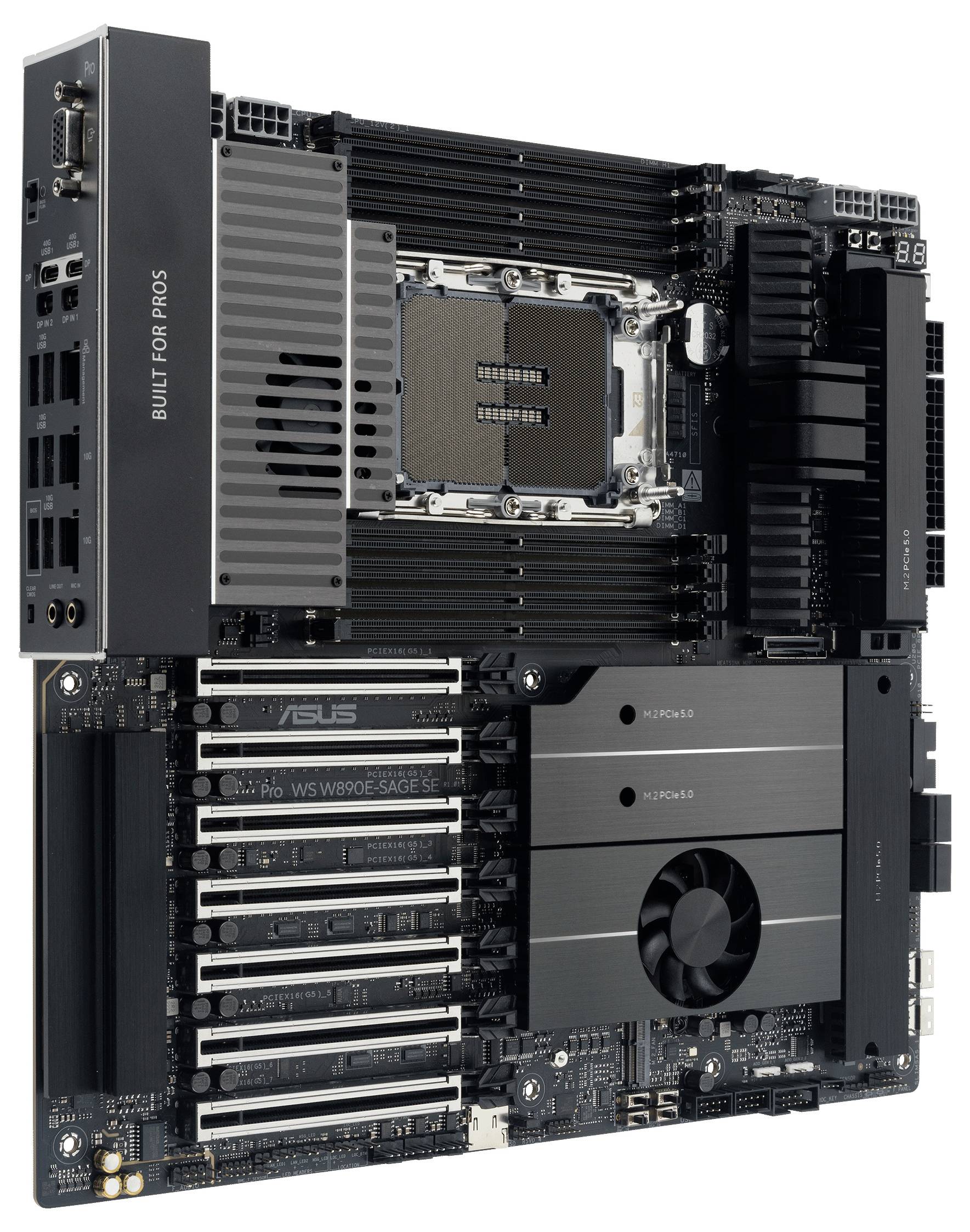 Asus PRO WS W890E-SAGE SE LGA4710-2 EEB Mainboard Formfaktor (Details) EEB