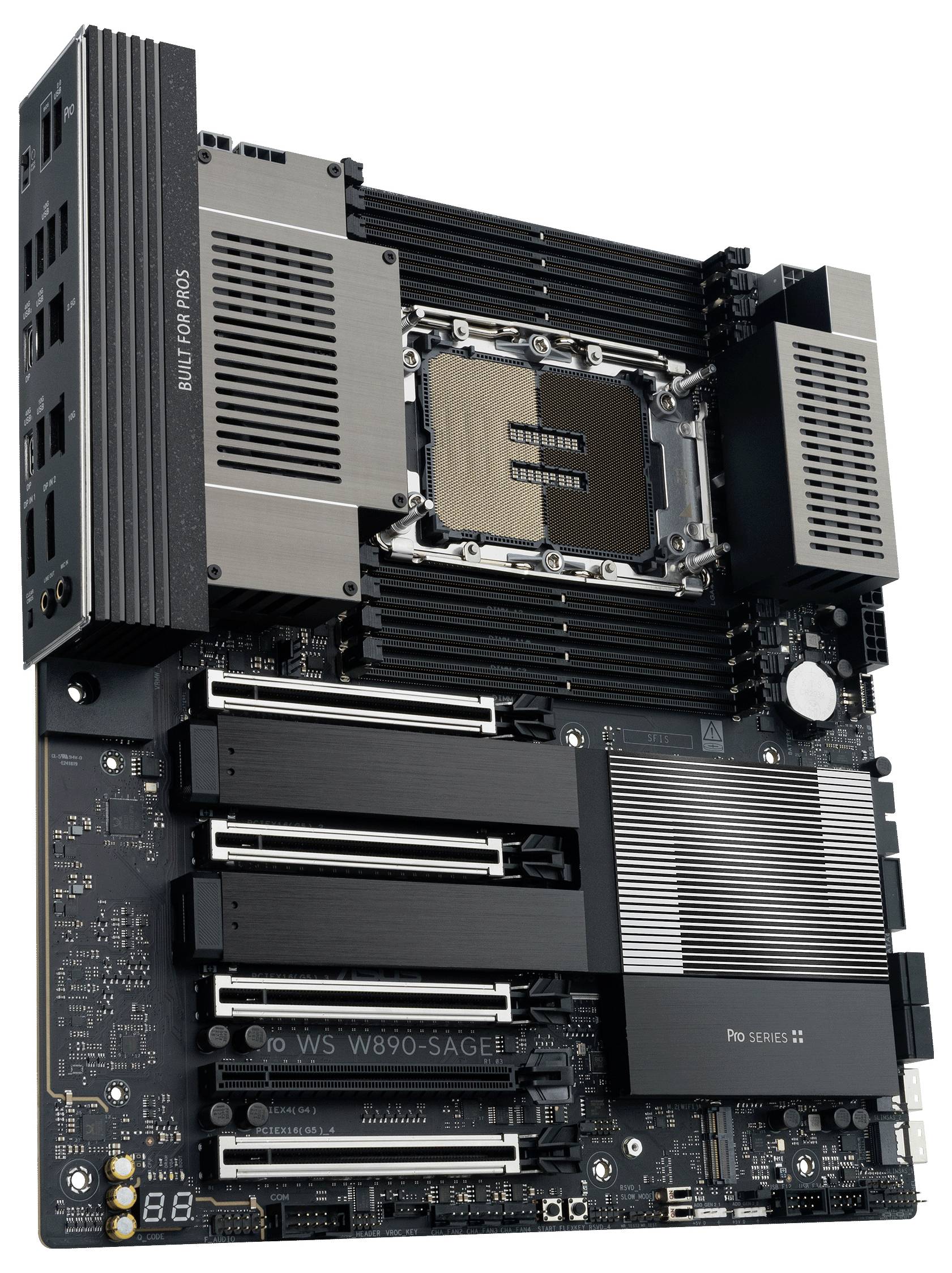Asus PRO WS W890-SAGE LGA4710-2 EEB MB Mainboard Formfaktor (Details) CEB