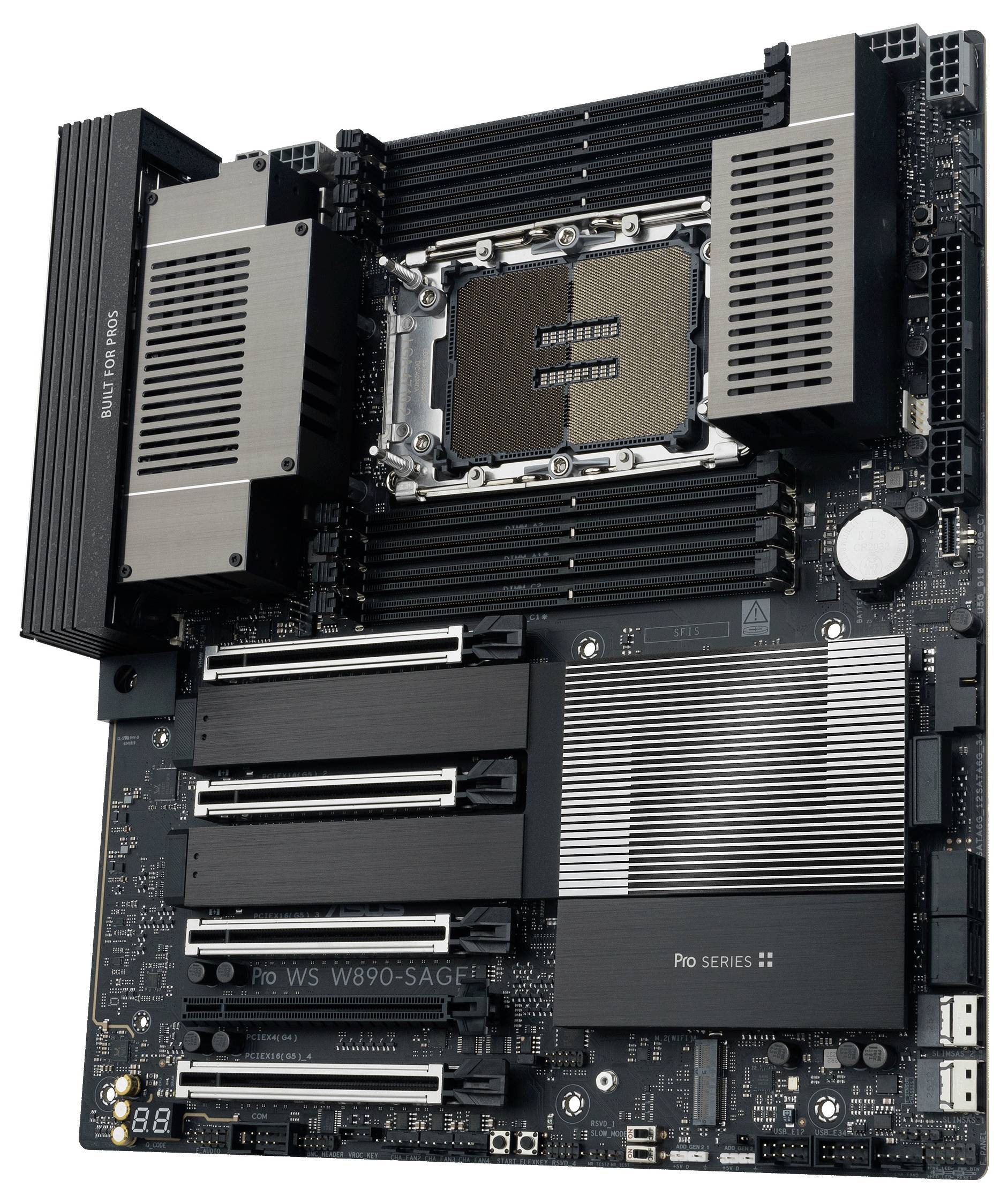 Asus PRO WS W890-SAGE LGA4710-2 EEB MB Mainboard Formfaktor (Details) CEB