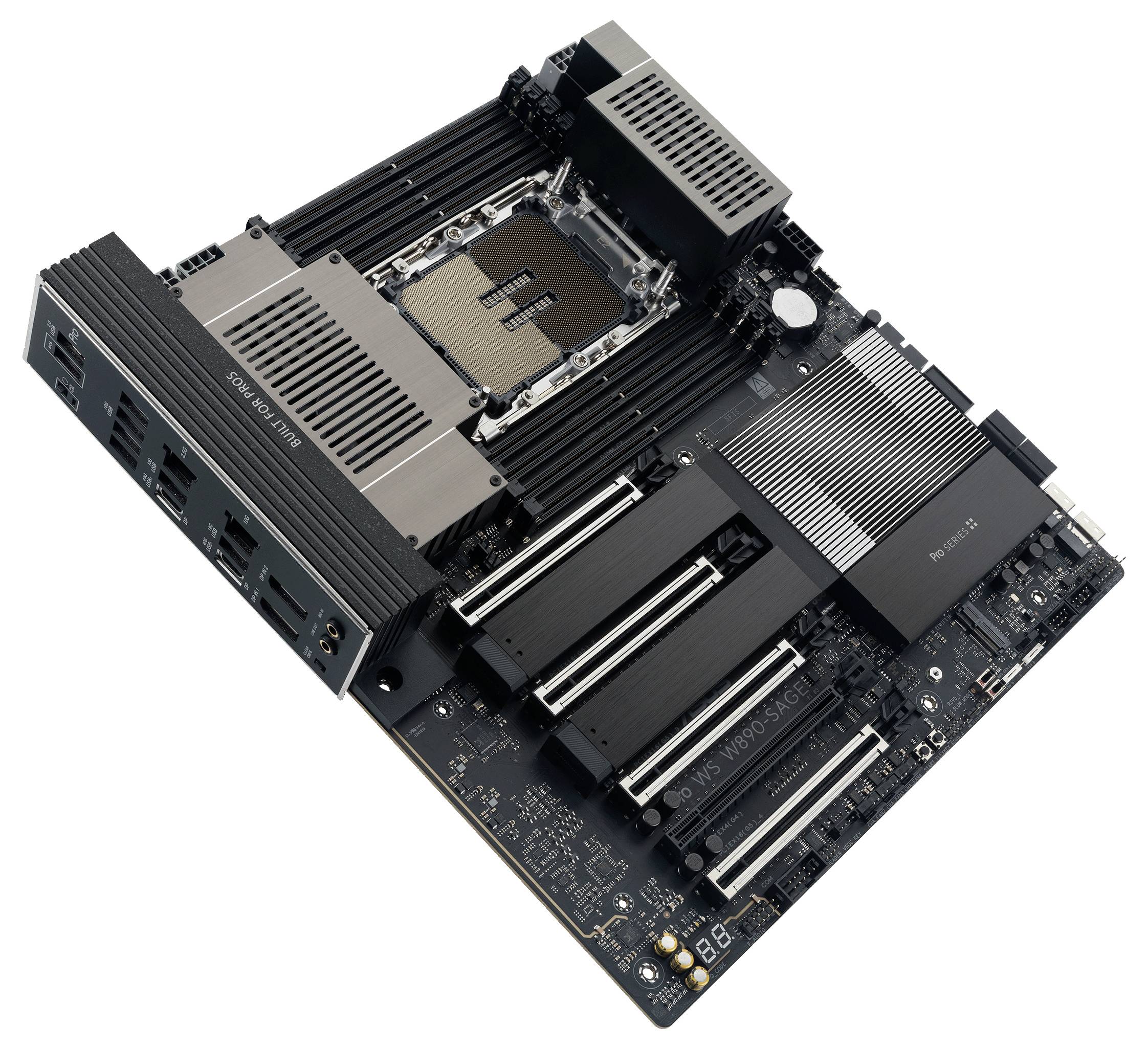 Asus PRO WS W890-SAGE LGA4710-2 EEB MB Mainboard Formfaktor (Details) CEB
