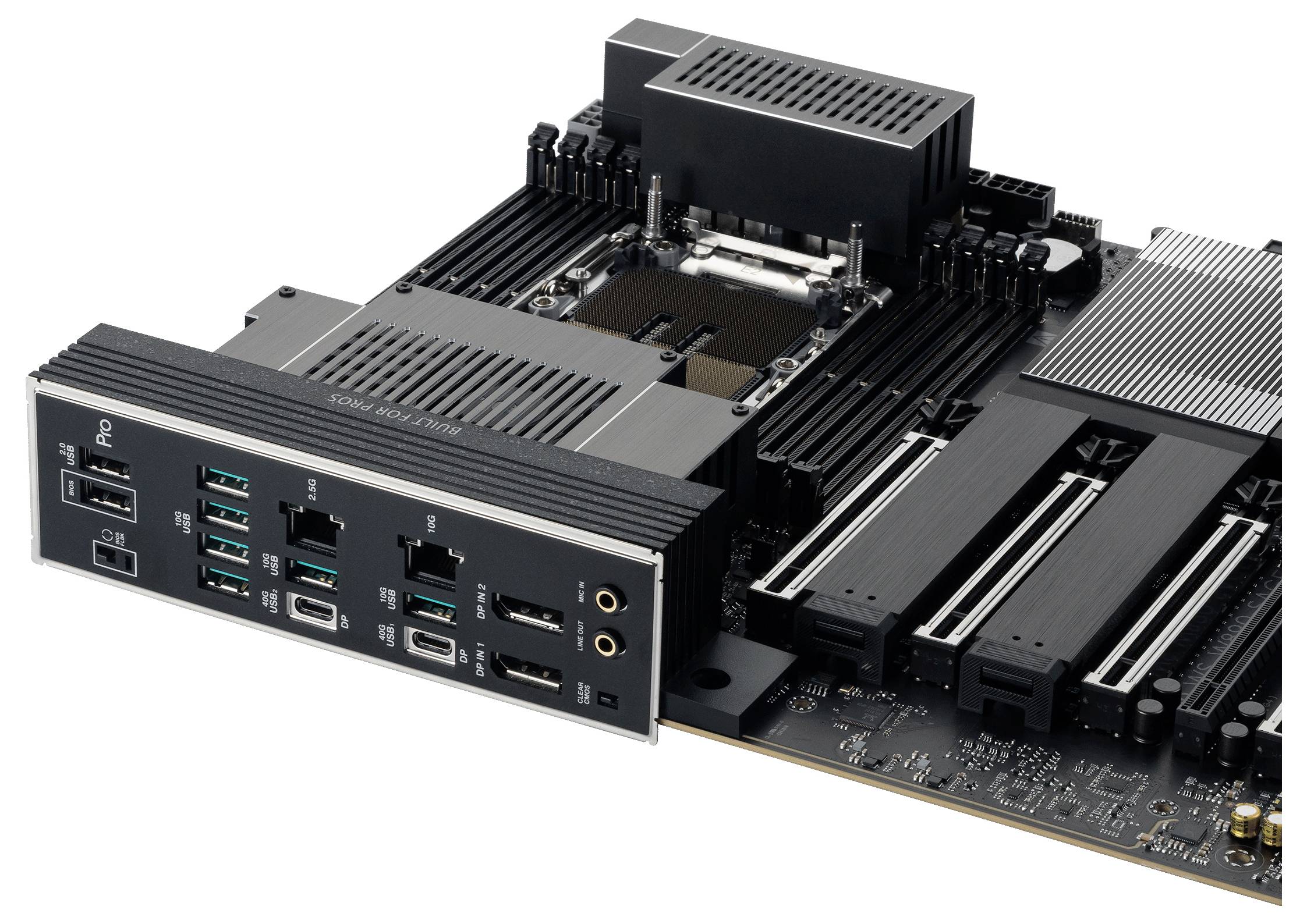 Asus PRO WS W890-SAGE LGA4710-2 EEB MB Mainboard Formfaktor (Details) CEB