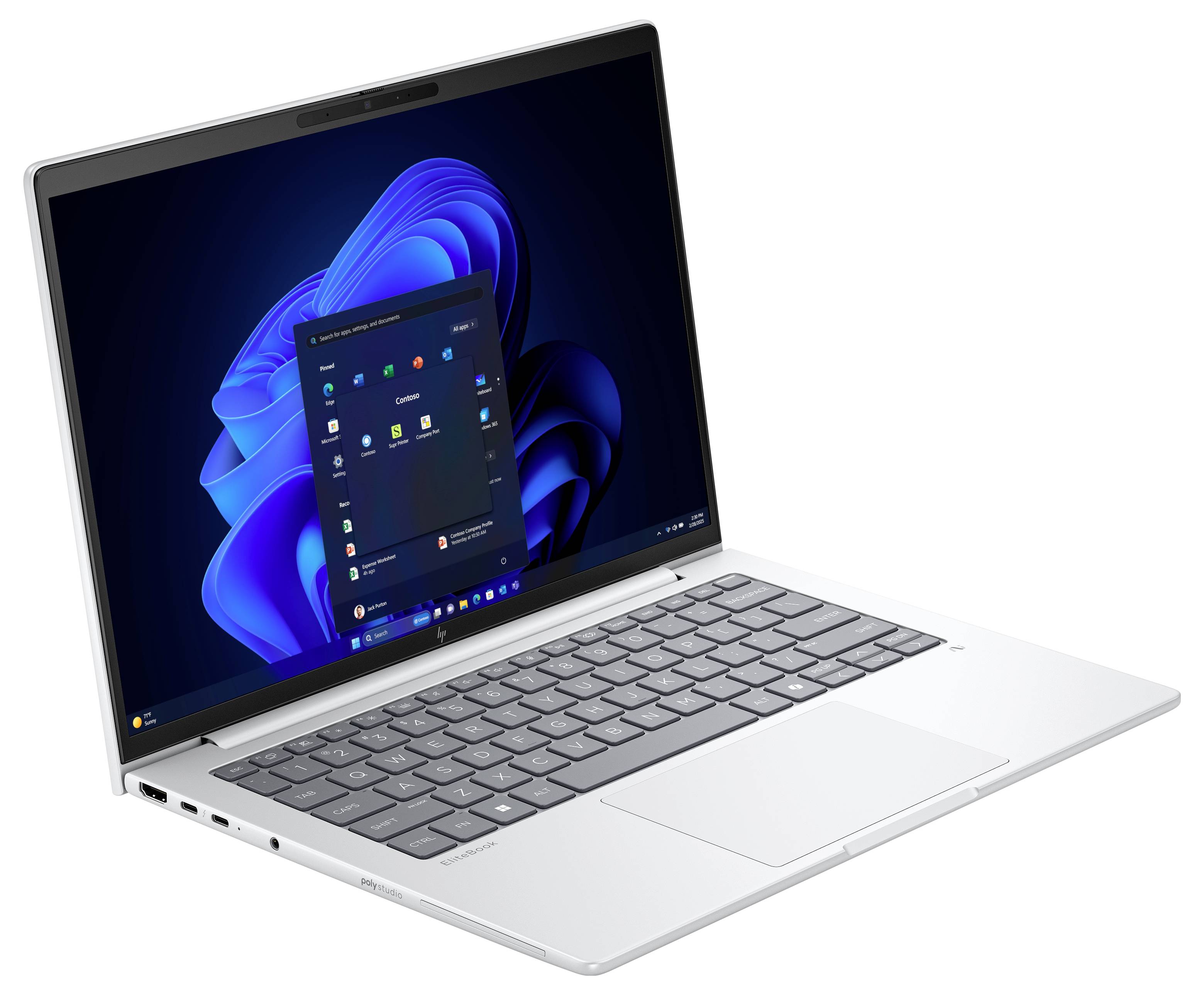 HP Notebook EliteBook 8 G1i 35.6cm (14 Zoll) WUXGA Intel® Core™ Ultra 7 258V 32GB RAM 1TB SSD Deutsch, QWERTZ Intel Intel Arc