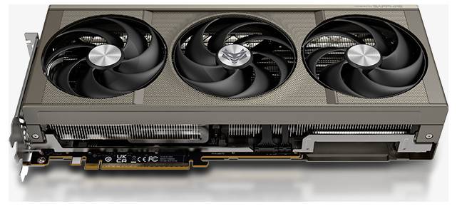 Sapphire Grafikkarte AMD Radeon RX 9070XT 16GB GDDR6-RAM DisplayPort, HDMI®