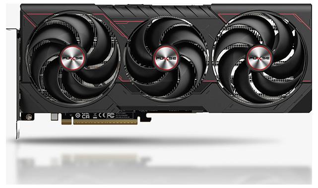 Sapphire Grafikkarte AMD Radeon RX 9070XT 16GB GDDR6-RAM DisplayPort, HDMI®