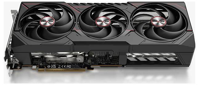 Sapphire Grafikkarte AMD Radeon RX 9070XT 16 GB GDDR6-RAM DisplayPort, HDMI®