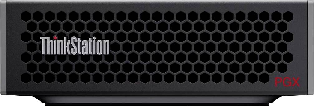 Lenovo ThinkStation PGX Desktop-Workstation Frontgitter mit Wabenbelüftung und rotem PGX-Etikett