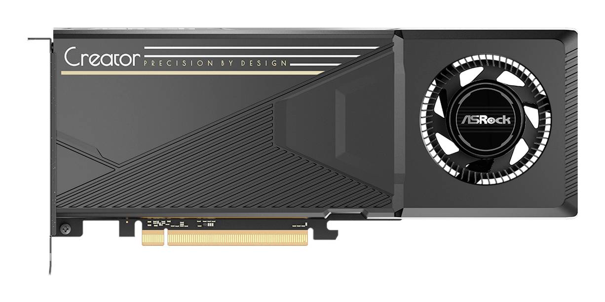 ASRock Grafikkarte AMD Radeon AI Pro R9700 Radeon AI PRO R9700 32GB GDDR6-RAM PCIe x16 DisplayPort