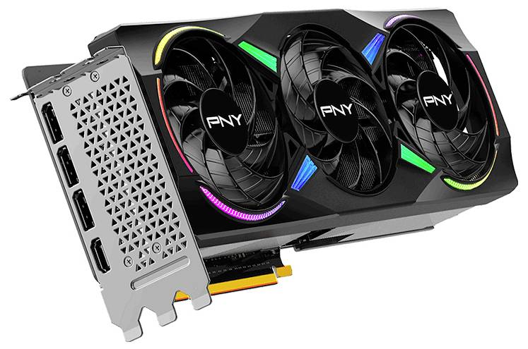 PNY Grafikkarte Nvidia RTX 5070 Ti GeForce RTX 5070 Ti 16GB GDDR7-RAM