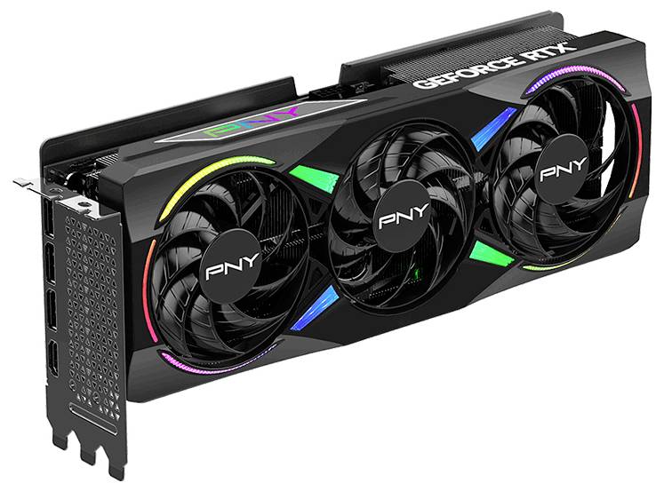 PNY Grafikkarte Nvidia RTX 5070 Ti GeForce RTX 5070 Ti 16GB GDDR7-RAM