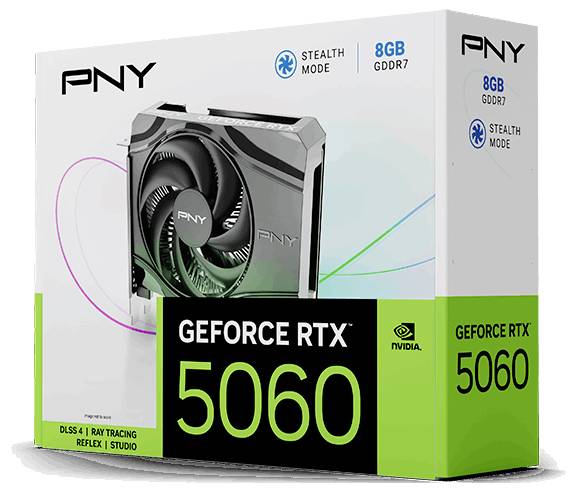 PNY GeForce RTX 5060 Grafikkarte mit 