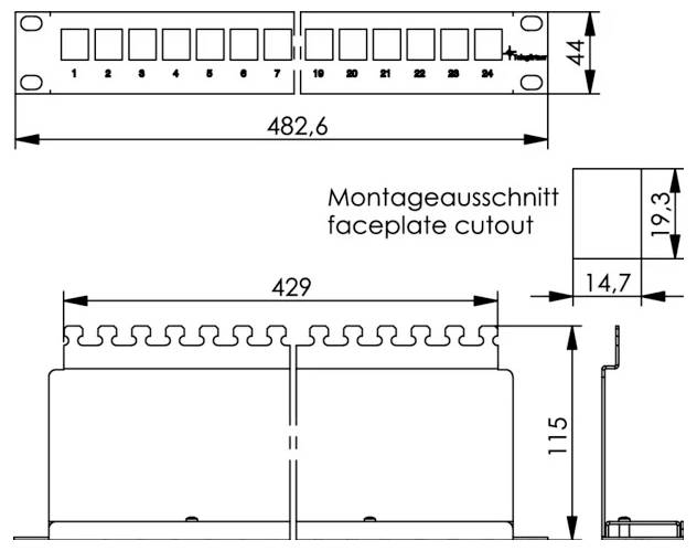 Sechs farbige Kunststoff-Kabelclips oder -Halter auf weißem Hintergrund, einschließlich schwarz, rot, blau, grau, gelbgrün und grün.