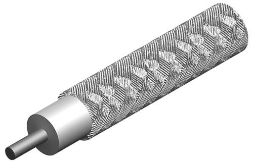 Telegärtner 100013041 Koaxialkabel 50 Ω 25 m