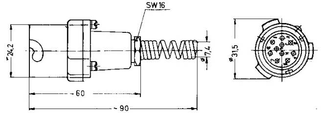 Telegärtner 100022928 100022928 NF-Kabelbuchse 1St.