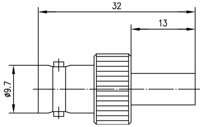 Weißer Ethernet-Netzwerkschalter mit acht Anschlüssen mit der Bezeichnung 