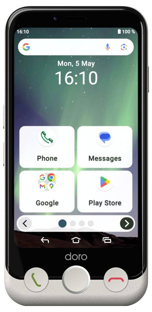 Ein Smartphone mit vier Rückkameras, die in einem Quadrat angeordnet sind, mit der Aufschrift „Redmi