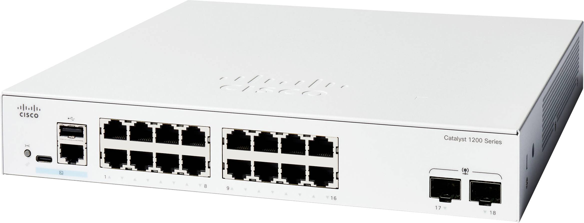 Cisco Catalyst 1200-16T-2G - Switch - L3 - Smart
