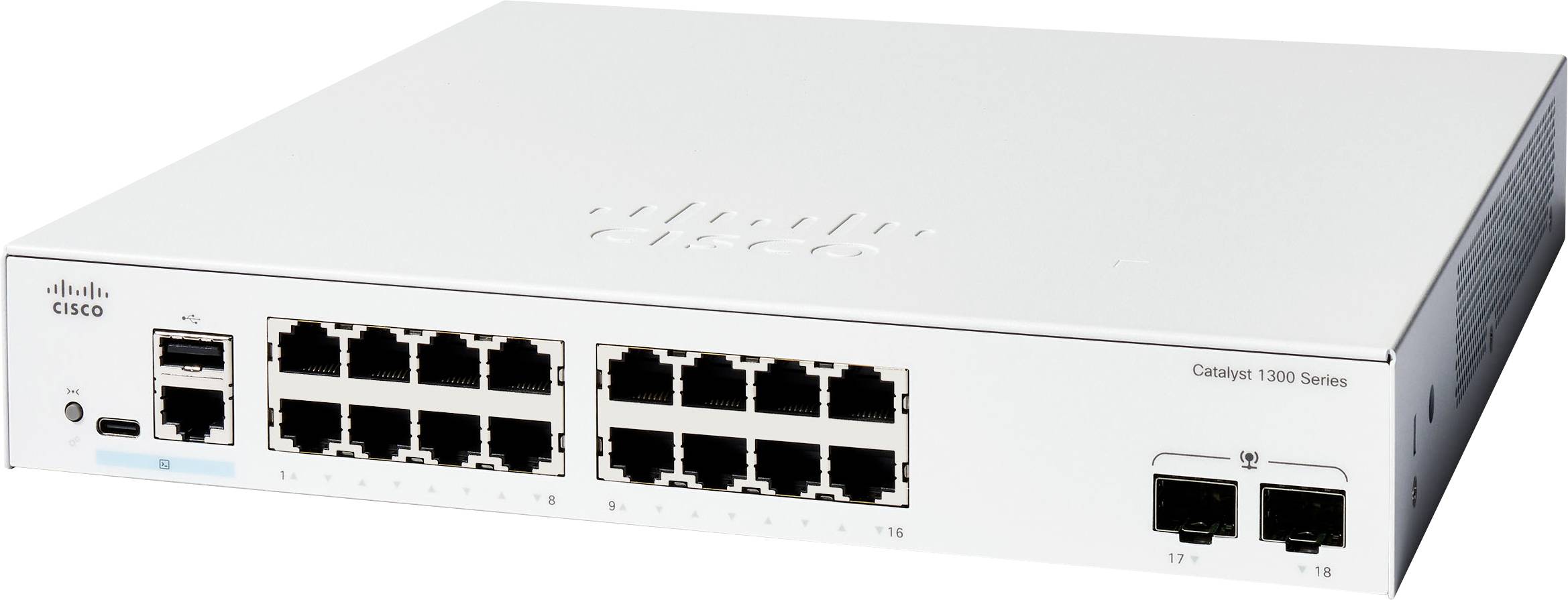 Cisco Catalyst 1300-16T-2G - Switch - L3 - managed