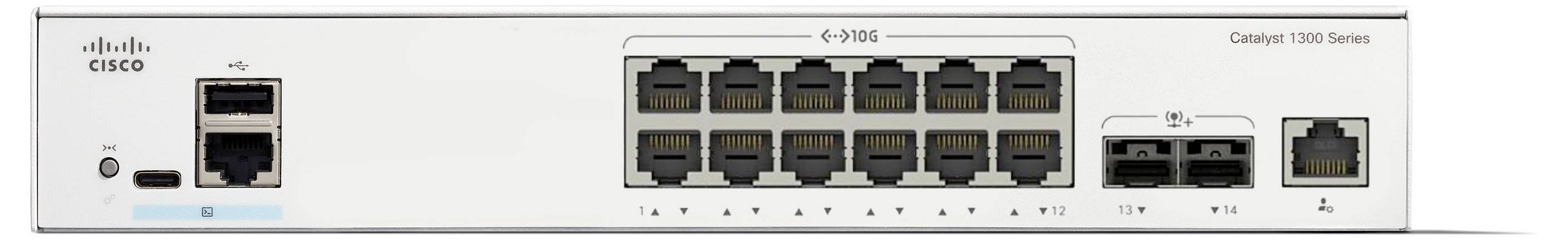 Cisco Catalyst 1300-12XT-2X - Switch - L3 - Smart