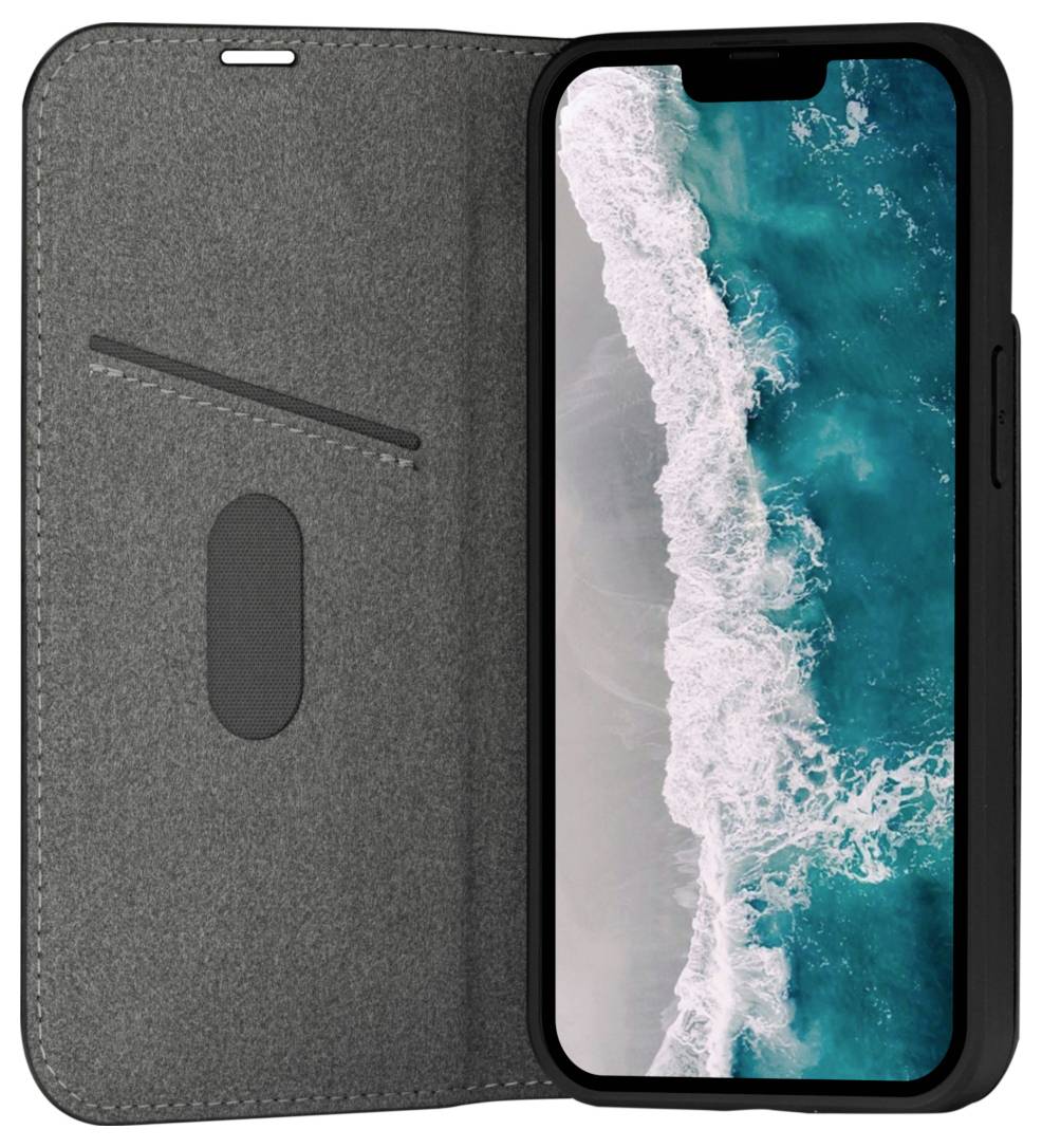 Dbramante1928 Oslo iPhone 14 - Schwarz Leder Folio Apple iPhone 14 Schwarz OS61BL001651